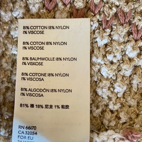 FREE PEOPLE CROPPED SWEATER - Picture 9 of 10